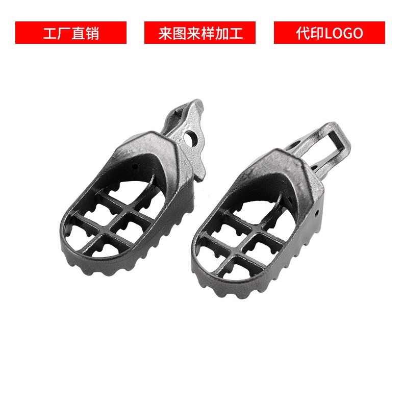 จักรยานออฟโรด YAMAHA TW200 TTR90 PW80 ที่วางเท้าโลหะดัดแปลง อุปกรณ์เสริมมอเตอร์ไซค์