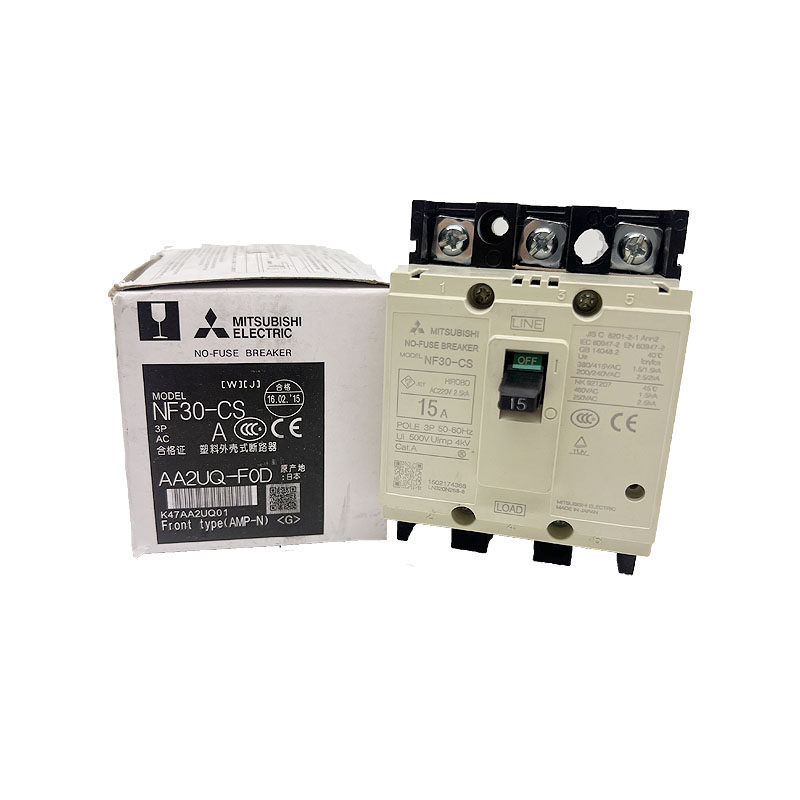 Mitsubishi Circuit Breaker NF30-CS 3P 10A 15A 20A 30A NF30CS Power Air Switch