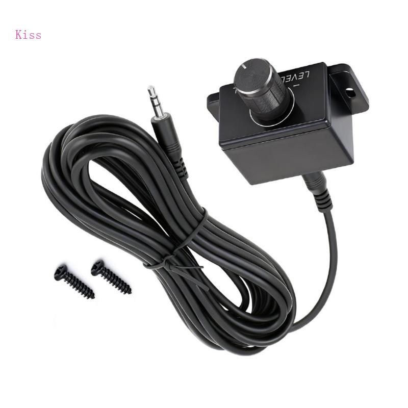 Kiss Audios Controller Knob เครื่องขยายเสียงรถยนต์ Volume Regulator Universal Bass Adjuster
