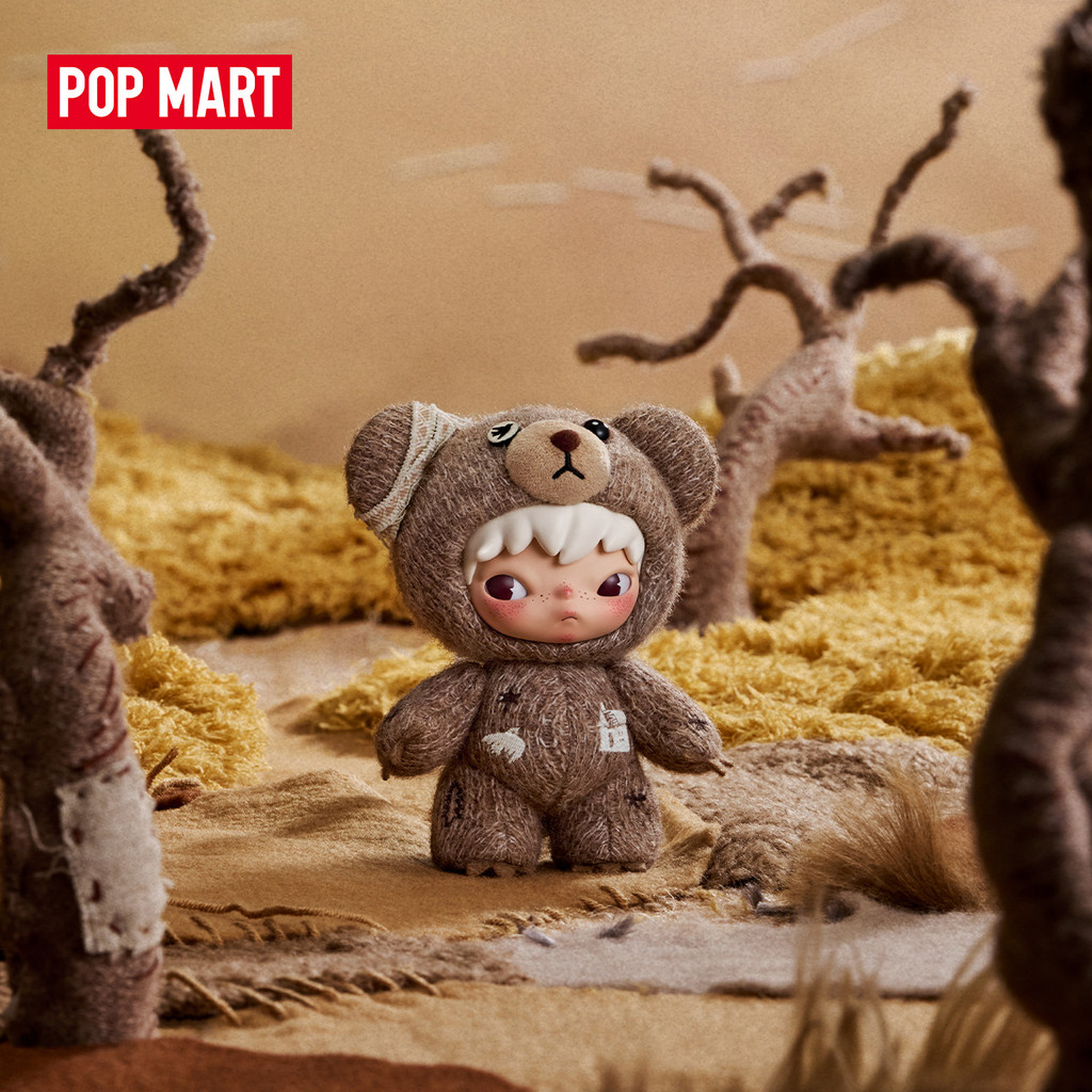 POP MART Hirono Road Journal Series-Plush Doll Pendant Blind Box Action Toys Figure Birthday Gift Kid Toy
