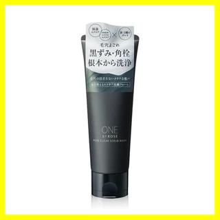 KOSE One By Kose Pore Clear Scrub Wash 130g โคเซ่ สครับล้างหน้าสูตรอ่อนโยน.