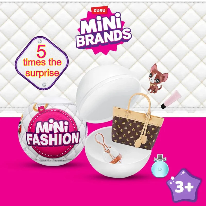 ZURU 5 Surprise Mini Brands Fashion Mystery Series 1 Surprise Miniature toy
