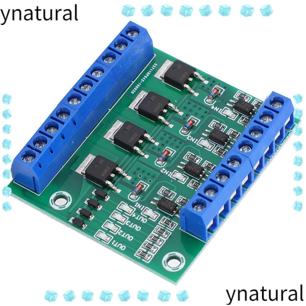 YNATURAL Field Effect Tube Module, YYNMOS-4 PWM 3-20V 4‐Way MOS Tube Module, วงจรอิเล็กทรอนิกส์ 4-Ch