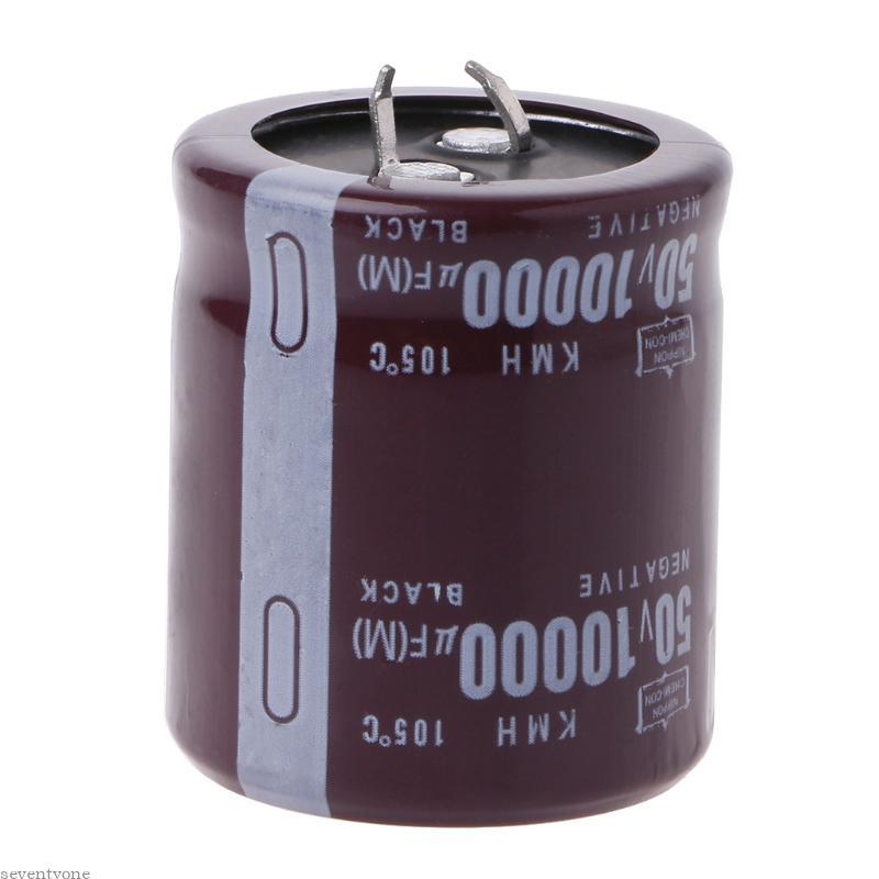 SV 10000uF 50V 105°C Power Electrolytic Capacitor Snap Fit