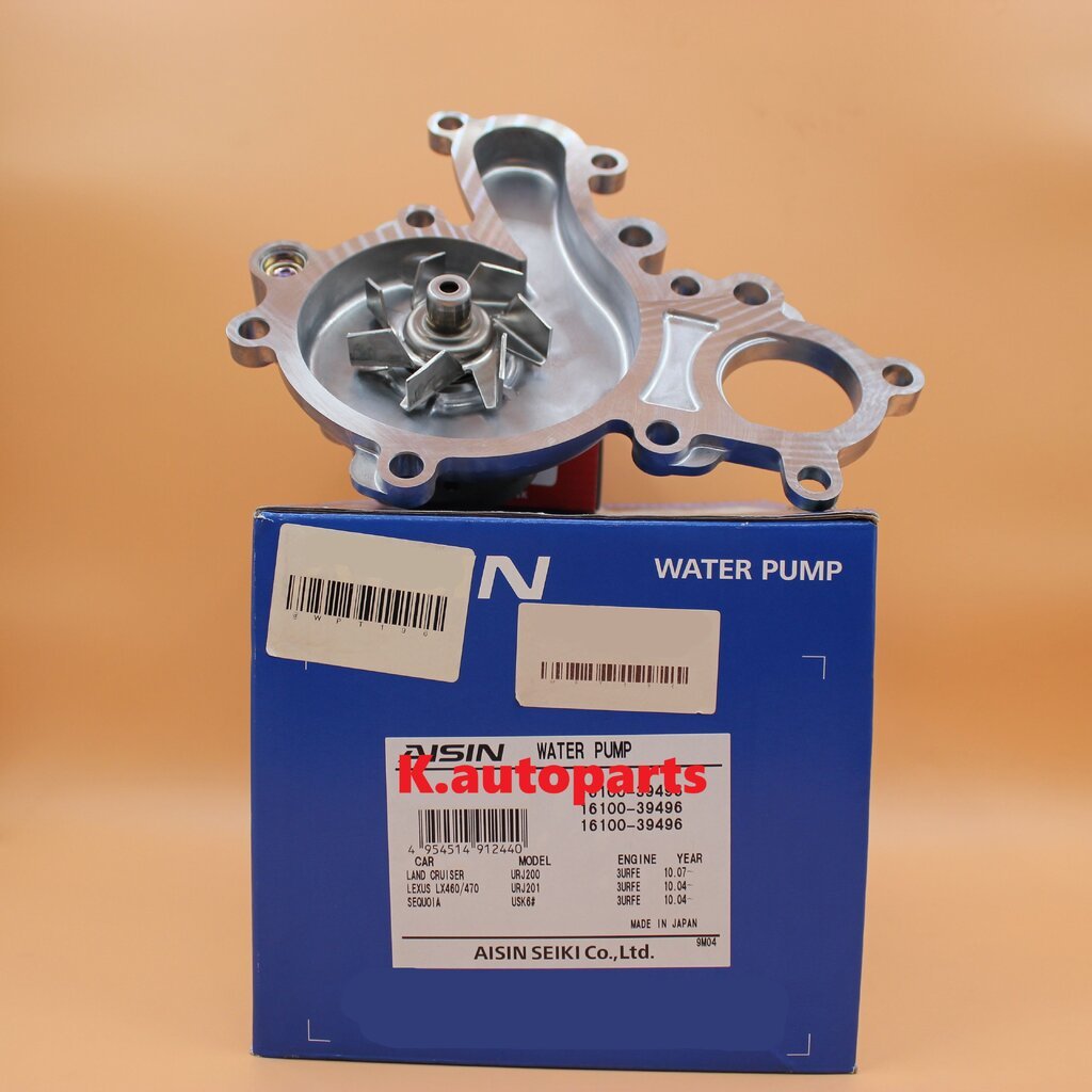 ปั๊มน้ำ TOYOTA LAND CRUISER VX200 URJ200 2008- LEXUS LX570 2007- 3UR 3UR-FE 5.7 AISIN