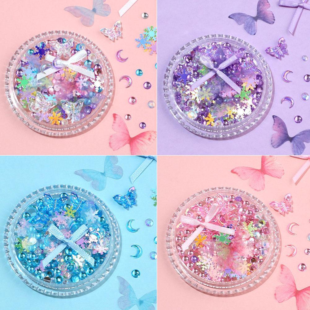 3d สีสันผีเสื้อประกายสติกเกอร์ใบหน้าเพลง Facial Eye แต่งหน้าสติกเกอร์ Diy เทศกาล U9y4