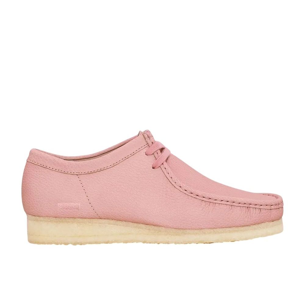 Supreme × Clarks Reflective Wallabee Pink (25SS Week 17) Unused