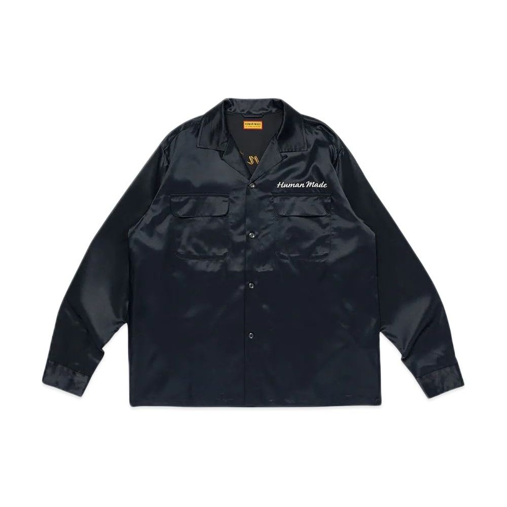 HUMAN MADE Bowling Shirt Black Unused