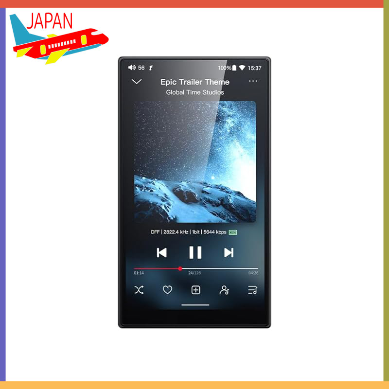 FIIO JM21 Black FIO-JM21-B [Japan Genuine Product with Serial Number] Digital Audio Player DAP CS431