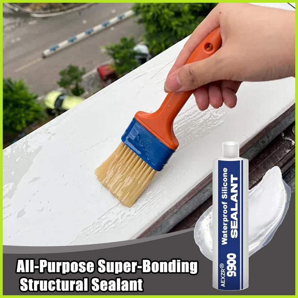 9900 Sealant กาวกันน้ํา 9900 ซีล UV-Resistant กาวสําหรับ Driveway Marine หน้าต่างอุตสาหกรรมหลังคา RV