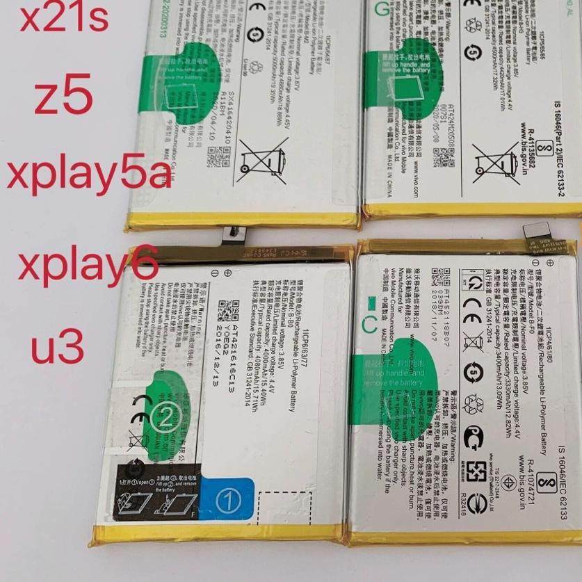 เหมาะสําหรับ vivo Y3 กระดานไฟฟ้า X21s u3x Y5s Y7s Z5X Z5i Xplay5a Z6 แบตเตอรี่เดิม