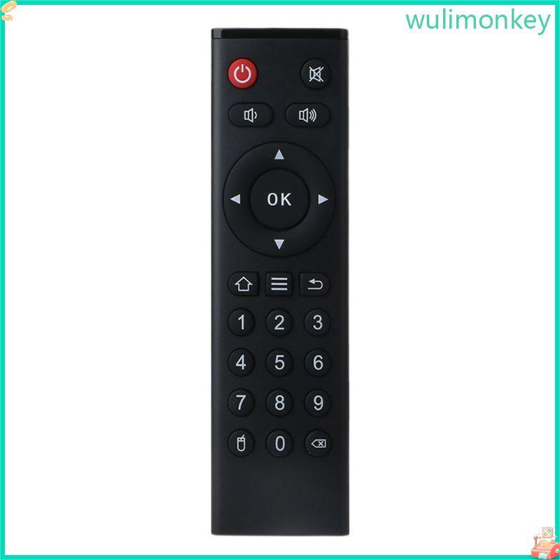 WU รีโมทคอนโทรลสําหรับ Tanix TX3 TX6 TX8 TX5 TX92 TX9pro TX3 max mini Android TV กล่อง