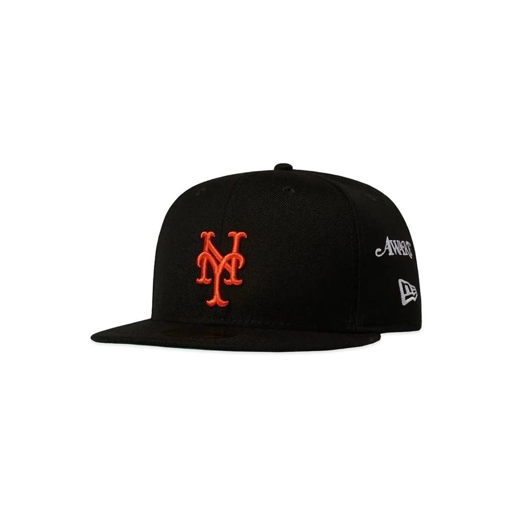 New Era × Awake York Mets Subway Series 59Fifty Fitted Black Unused