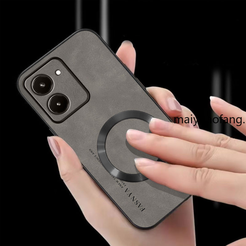 ปลอก vivo y03 vivo y18 vivo Y28s เคสโทรศัพท์ป้องกันการสั่นสะเทือนแหวนดูดแม่เหล็กฝาครอบป้องกันพร้อมขอบนุ่มและกันลื่นฝาหลัง ybpcxq
