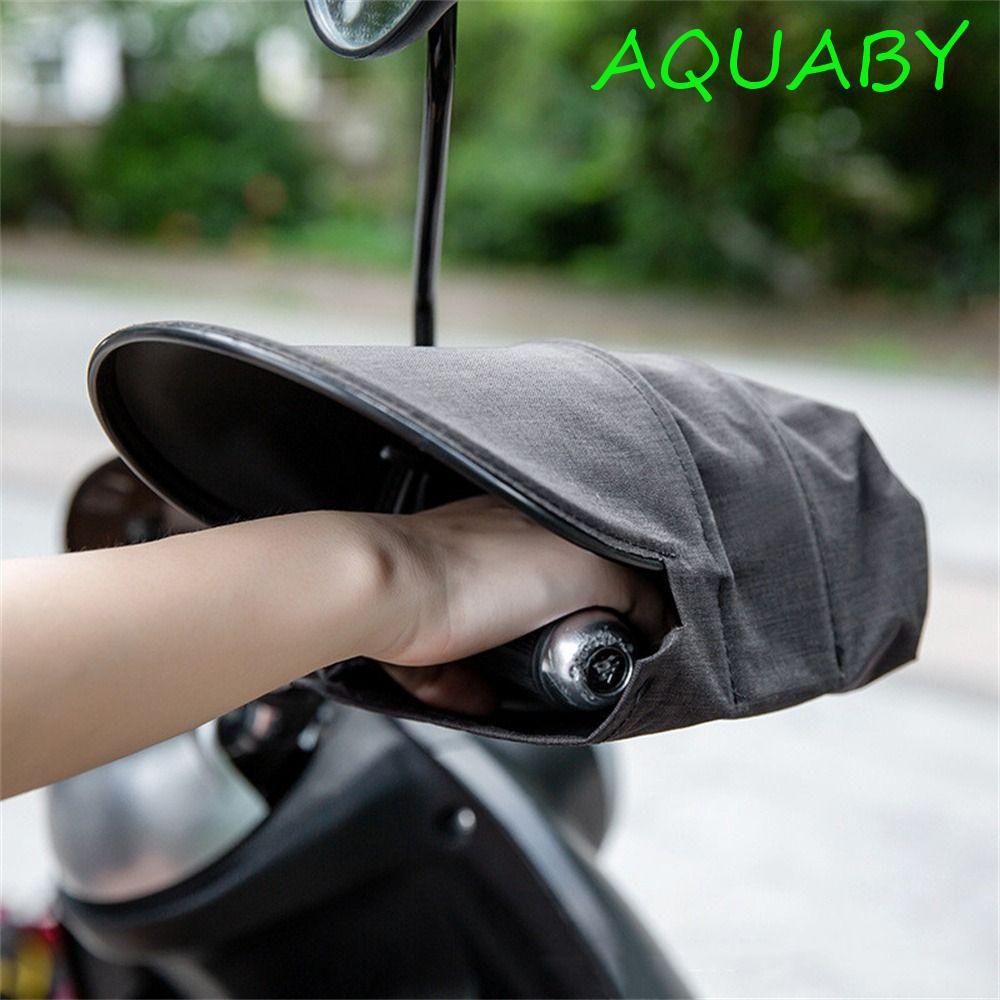 AQUABY Motorcycle Muffs E-Bike Summer Waterproof Motorcycle Accessories Scooter Motorcycle Gloves Su