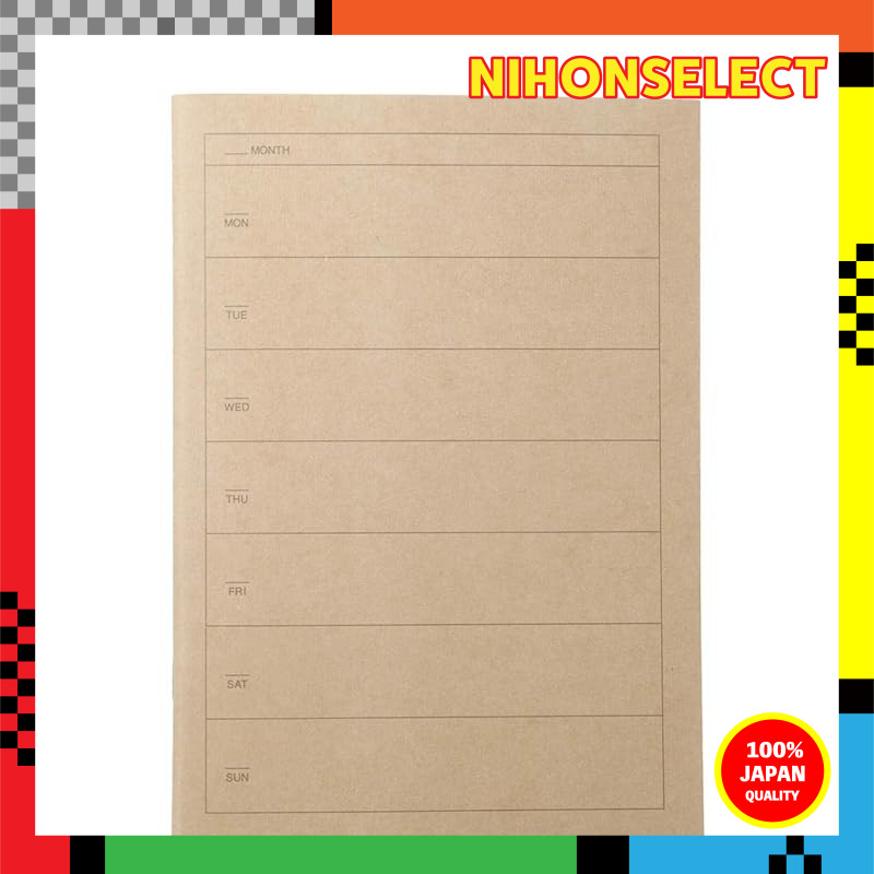 Muji Planner (Weekly Planner A5 Size)