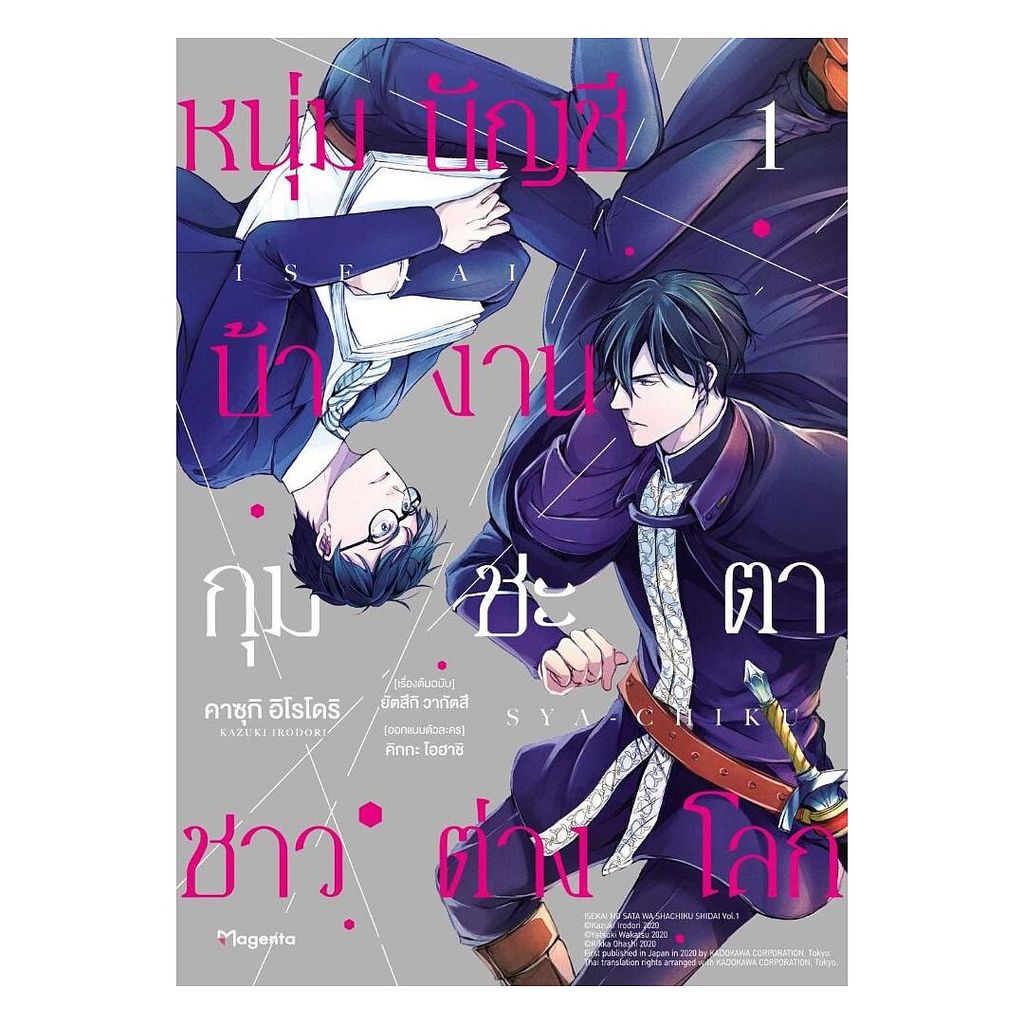 นายอินทร์ หนังสือ หนุ่มบัญชีบ้างานกุมชะตาชาวต่างโลก เล่ม 1(ฉ.ปรับปรุง)Mg