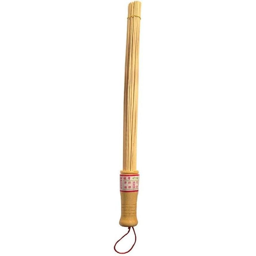 Massage Bamboo Broom,Bamboo Massage Sticks,Bamboo Therapy Massage Body Tools for Relax Muscles,Natur