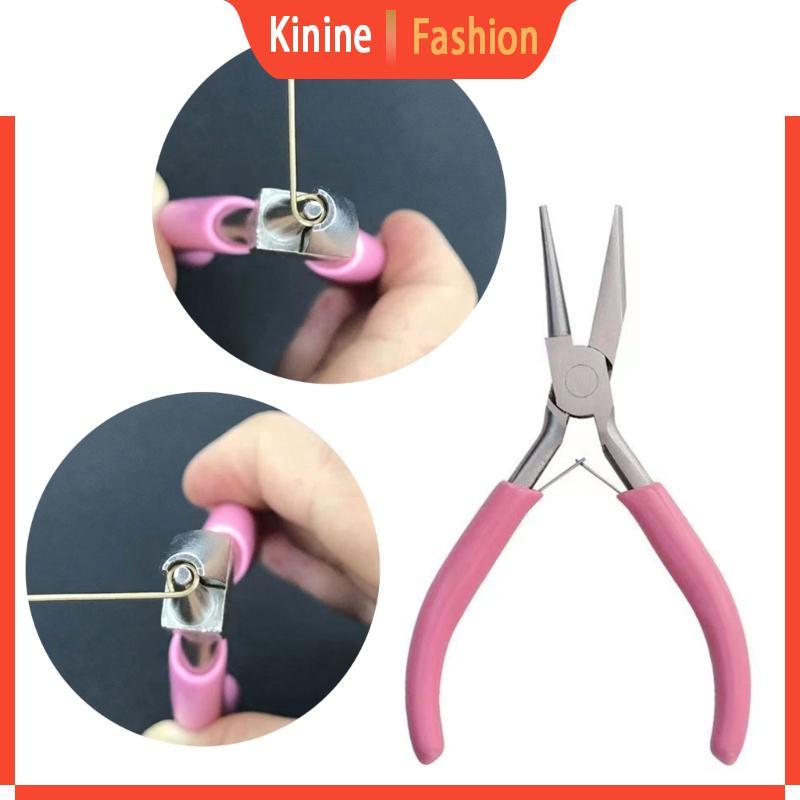 KIN Bail ทําคีมคีมลวดดัดเครื่องมือที่จําเป็นสําหรับการหัตถกรรมและเครื่องประดับ