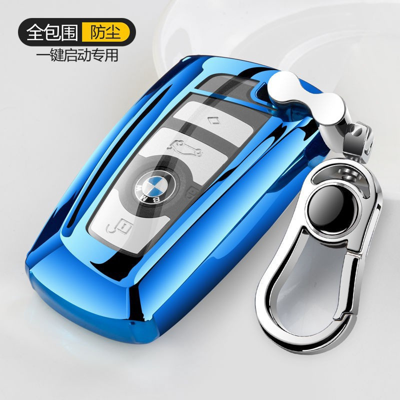 BMW BMW ชุดกุญแจ F10 F30 F31 ขนาดใหญ่ 7 520d M640bmw เคสกุญแจรถเปลือกกุญแจแขนป้องกัน TPU พวงกุญแจหัว
