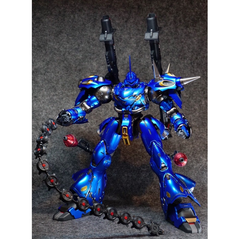 (🔵PRE-ORDER)Moshow Gundam 1/72 Kampfe MS-18E โลหะสําเร็จรูปรุ่น