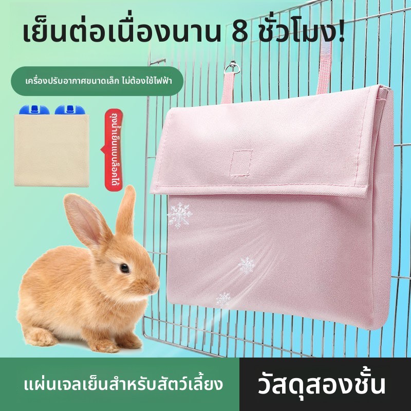 ที่นอนทำความเย็นสัตว์เลี้ยง ถุงระบายความร้อน สำหรับสัตว์เลี้ยง หนูแฮมสเตอร์ นกแก้ว หนูตะเภา เย็นสบายฤดูร้อน อุปกรณ์ทําความเย็น