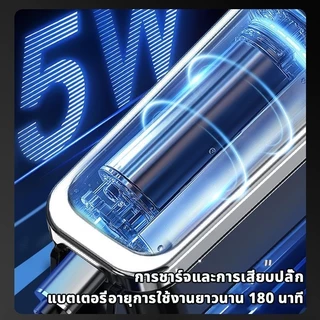 8 ชุดอุปกรณ์ตัดผมไร้สาย ชาร์จไฟได้ มีไฟแสดงสถานะ LED ตัดผมหัวโล้น เครื่องโกนหนวด ครบชุด พร้อมส่ง