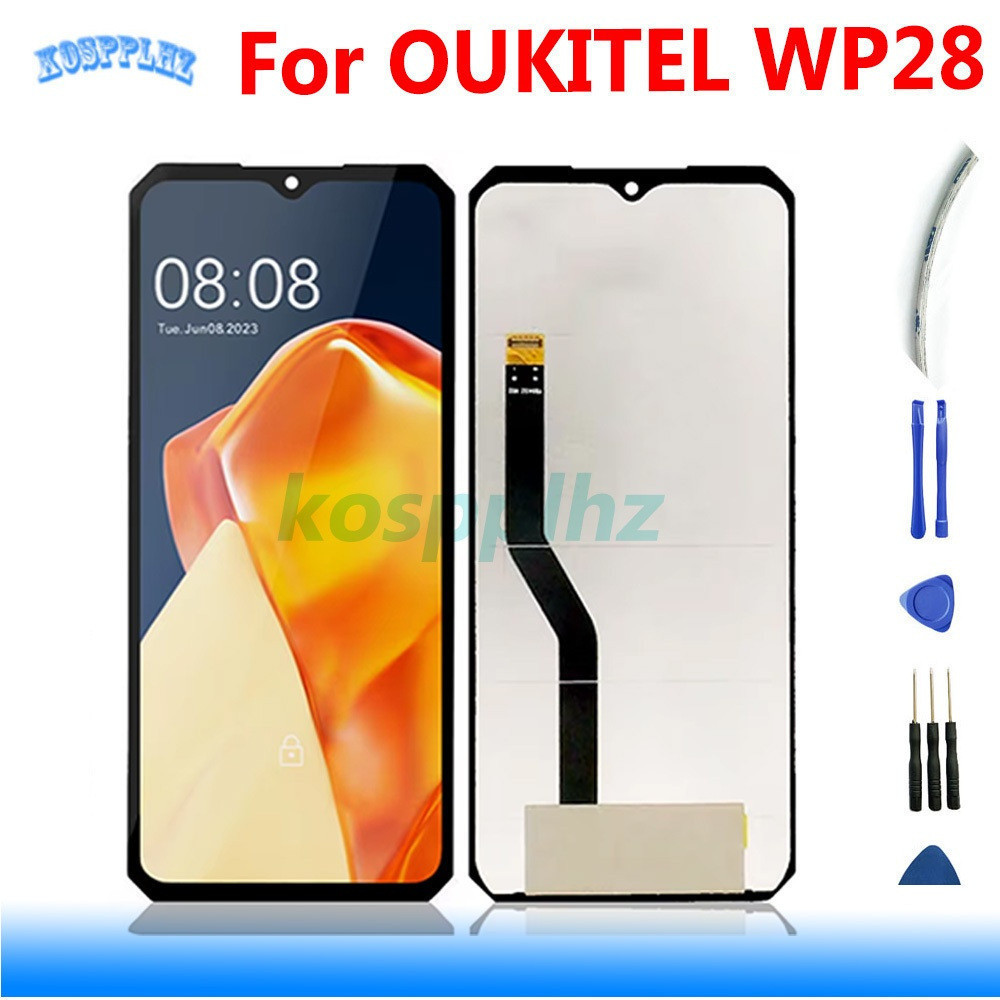 ใหม่หน้าจอสัมผัส LCD สําหรับ OUKITEL WP22 WP26 WP28 WP23 OIUKITEL WP23 Pro WP36 WP 23 28 QAP โทรศัพท