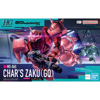 BANDAI ♦️ GUNPLA HIGH GRADE HG CHAR'S ZAKU ประกอบ หุ่นยนต์ โมเดล กันดั้ม กันพลา ของเล่น