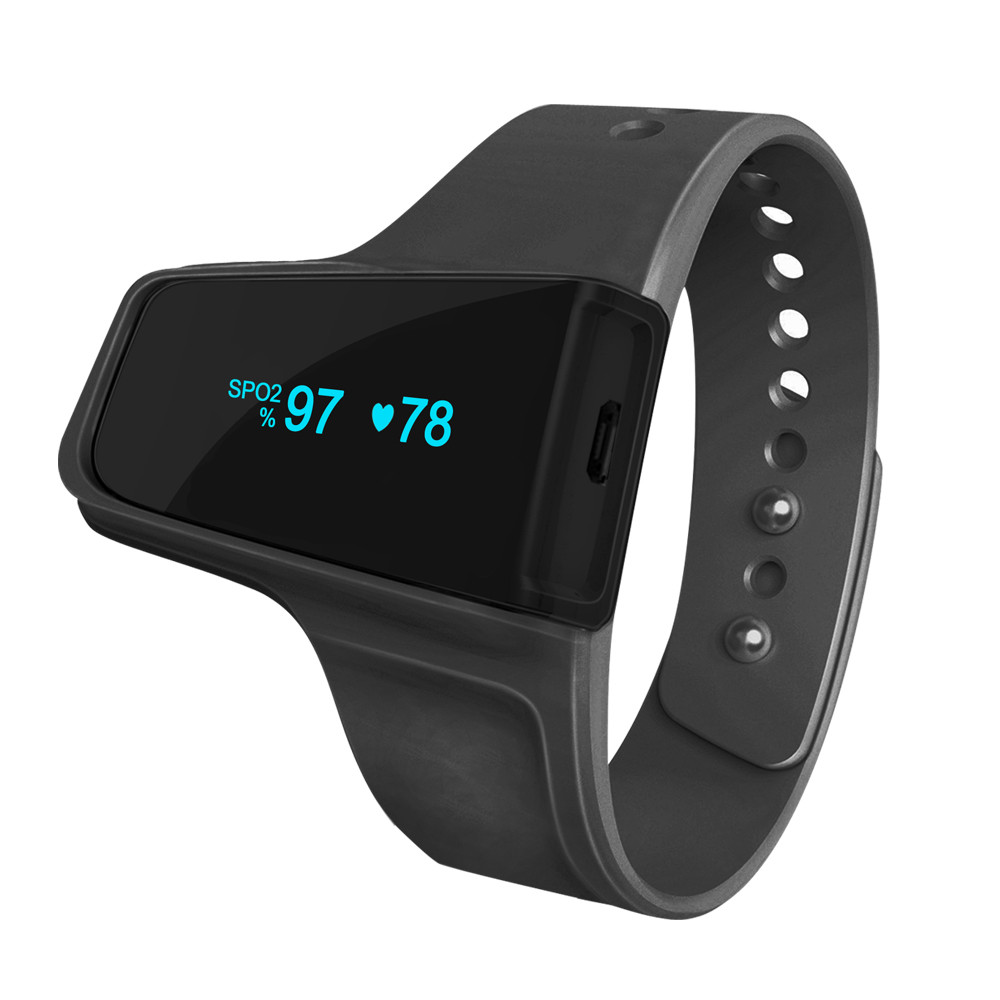 ในสต็อก Wellue Checkme O2 Max Sleepe Apneas การตรวจสอบ SPO2 Sleep Oxygen Monitor Pulse Oximeter&**&