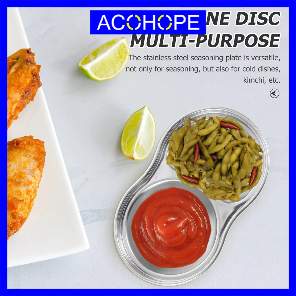 Afope จานซอสขนาดเล็ก สแตนเลส 304 - UC2