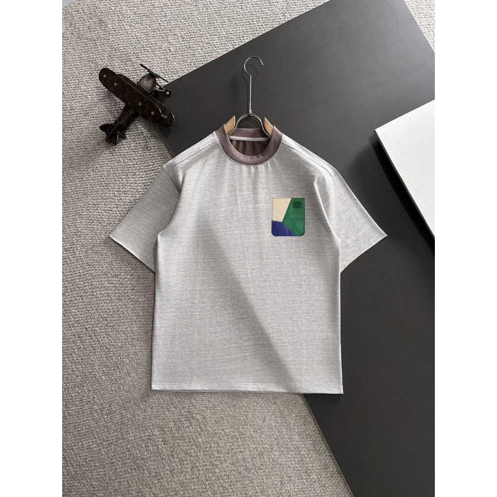 Loe & we2026 Star คลาสสิกรอบคอแขนสั้นเสื้อยืดผู้ชายผู้หญิงสไตล์ผ้าฝ้าย 100% ที่กําหนดเองขายร้อนสไตล์