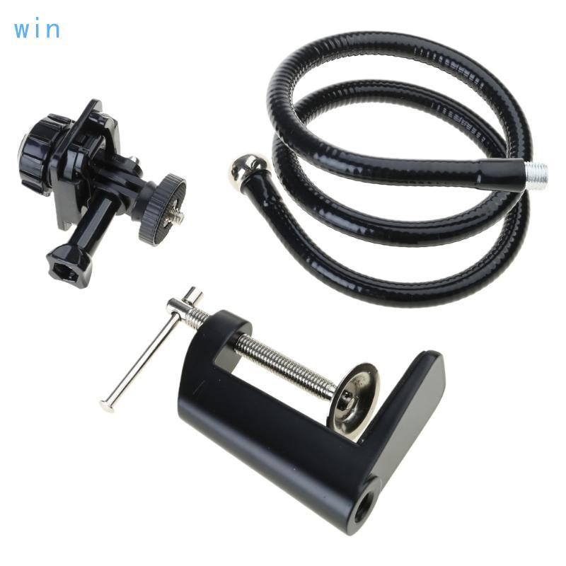 Win Webcam Mount - ขาตั้งโต๊ะแบบยืดหยุ่น Clamp Gooseneck ขาตั้งสําหรับเว็บแคม C930e C930 C920 C922x 