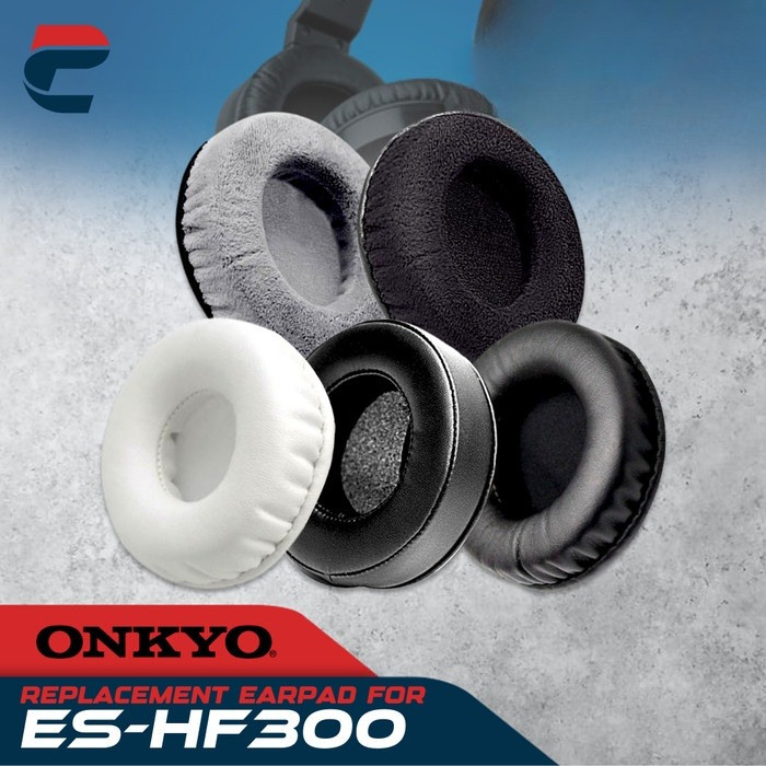 แผ่นรองหูฟัง Earcup Earpad Onkyo ES-HF300 ES HF300 HF 300 แผ่นโฟม