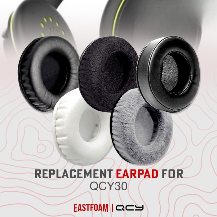 แผ่นรองหูฟัง QCY 30 QCY30 QCY-30 แผ่นรองหูฟังโฟม