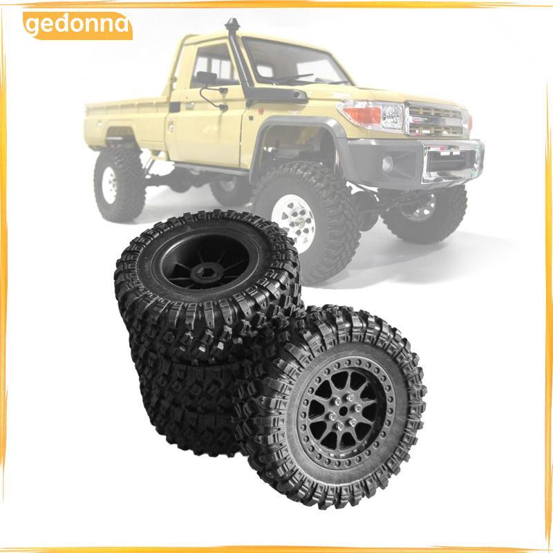 [gedonna] 4 ชิ้น 1:12 Scale RC ยางรถ อะไหล่อัพเกรด RC Vehicle Scale