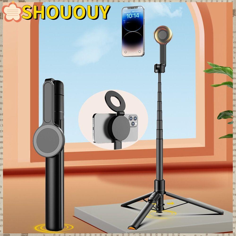 SHOUUY Bounce Selfie Stick, Auto Pop Open Remote Magnetic Selfie Stick ขาตั้งกล้อง, Universal ขยายโท