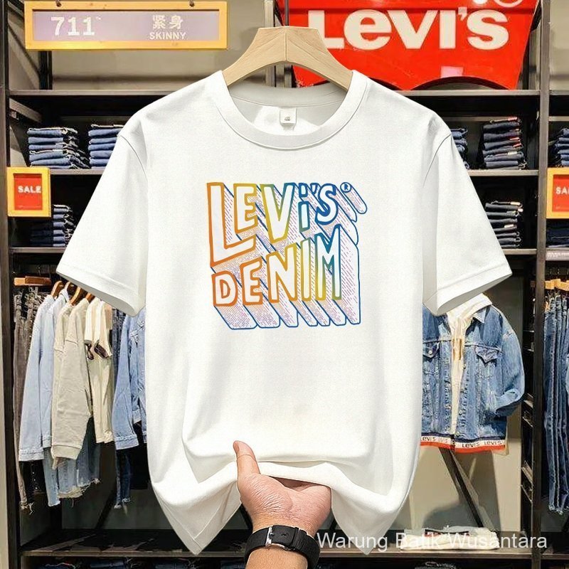 KATUN เสื้อยืดผู้ใหญ่ Levis Premium – เสื้อยืด Levis ผ้าฝ้ายสุดเท่ สไตล์ Simple & Timeless