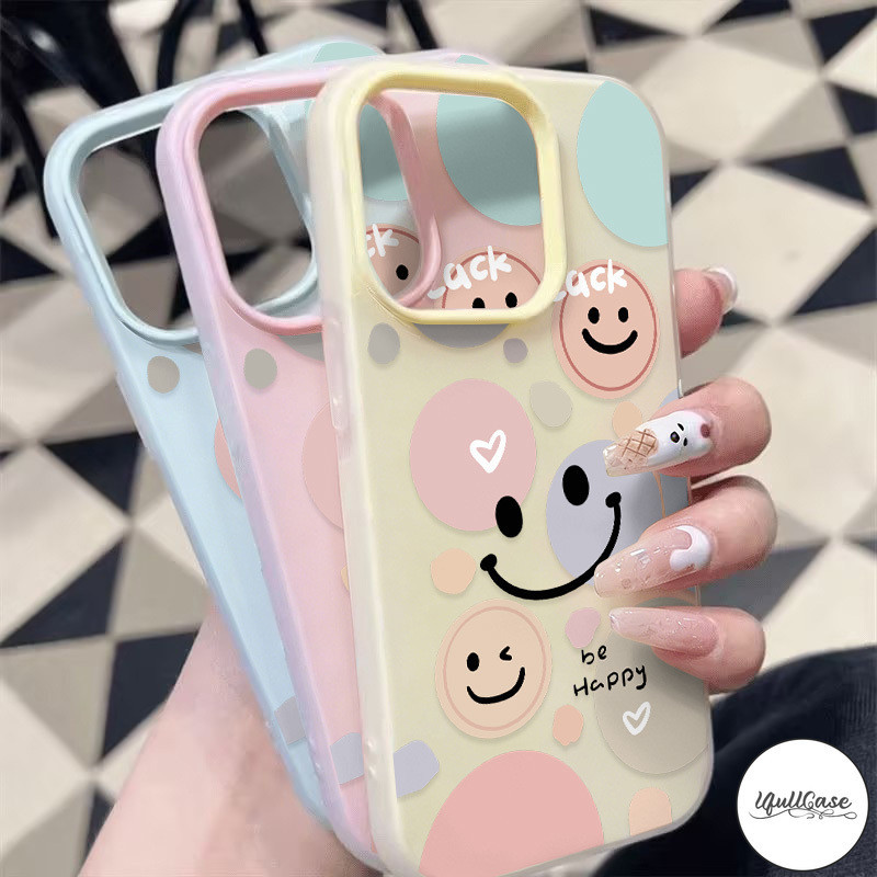 เคส2in1 ลายยิ้มสีสดใสฮิต OPPO Reno 12 5 11 5F 10 13F 12F A60 A3X A3 A58 A38 A5i A57 A16 A55 A54 A18 A77 A3s A15 A35 ราคา ถูกที่สุด ดีลบีเคเค แกลเลอรีภาพที่ 8