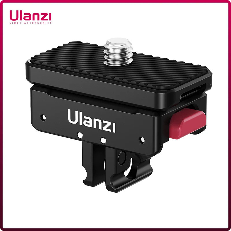 Ulanzı Magnetic Quick Release Mount สําหรับ Insta360 X4 X3 ONE X2 ONE R ONE X ONE RS Ace Pro ที่มองไม่เห็น 360° ช็อตช็อต