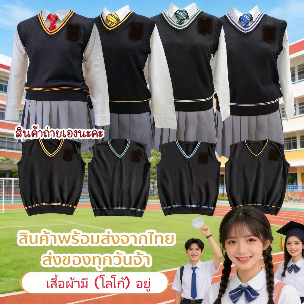 🔥ส่งไว จาก กทม🔥เสื้อกั๊กแฮรี่พอตเตอร์ 🪄🔮🧙🏻สินค้าพร้อมส่ง🇹🇭💨ส่งของทุกวันจ้า ไซส์เด็ก-ผู้ใหญ่ มีโลโก้