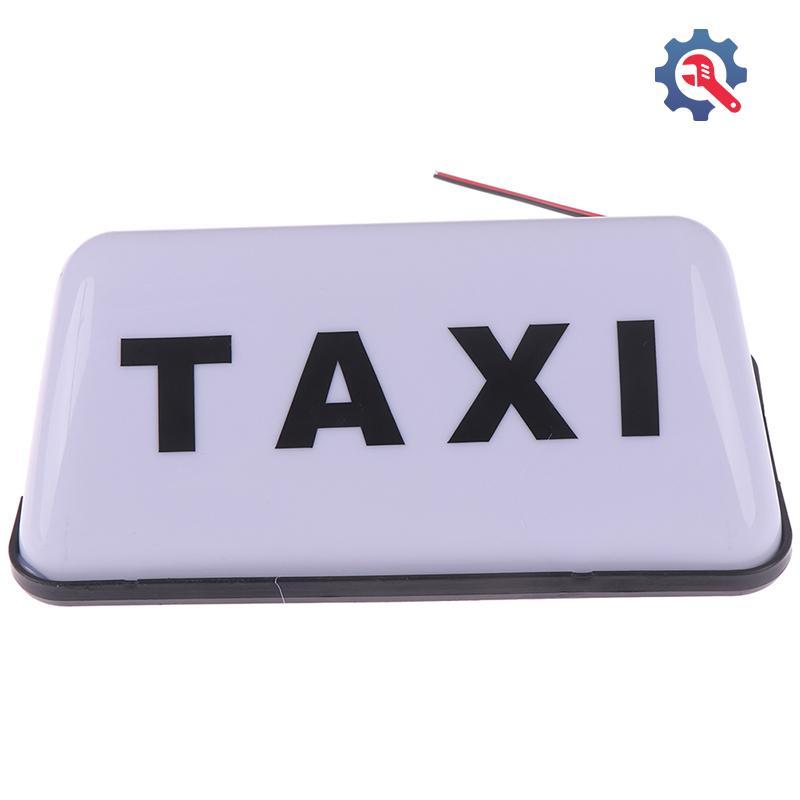 [GEX] Taxi Sign Cab Roof Top Topper Car Magnetic Sign Lamp 12V Light Waterproof [TH]