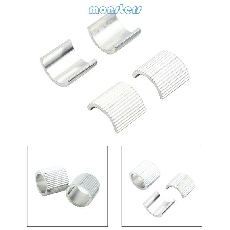 Motorcycle Handlebar Mount Risers Clamp 22mm 7/8In to 28mm 1-1/8In Shims Spacer