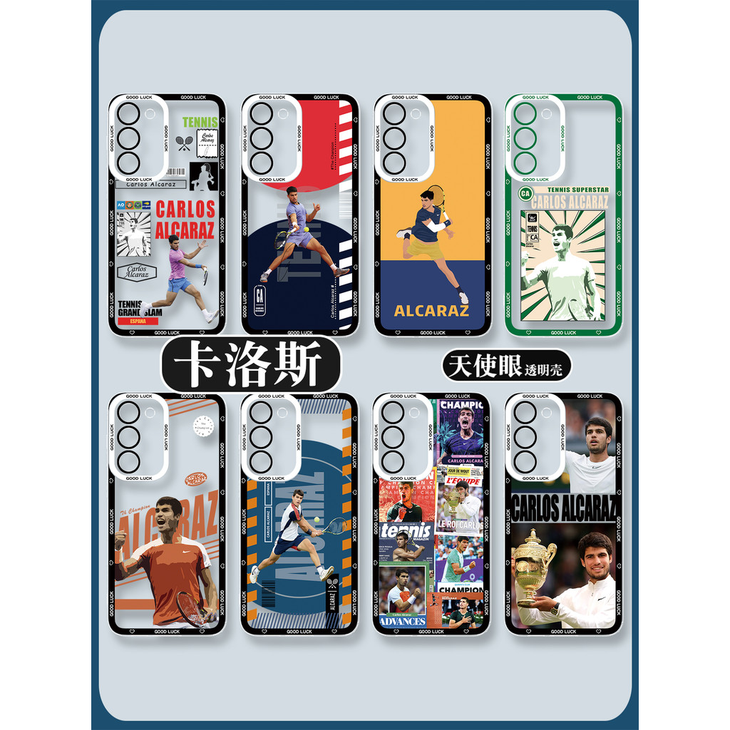 เคส samsung a05s เคส samsung a55 5g Carlos Alcaraz Aka Galaxy Samsung A16A15 เคสโทรศัพท์ A73A72 เหมา