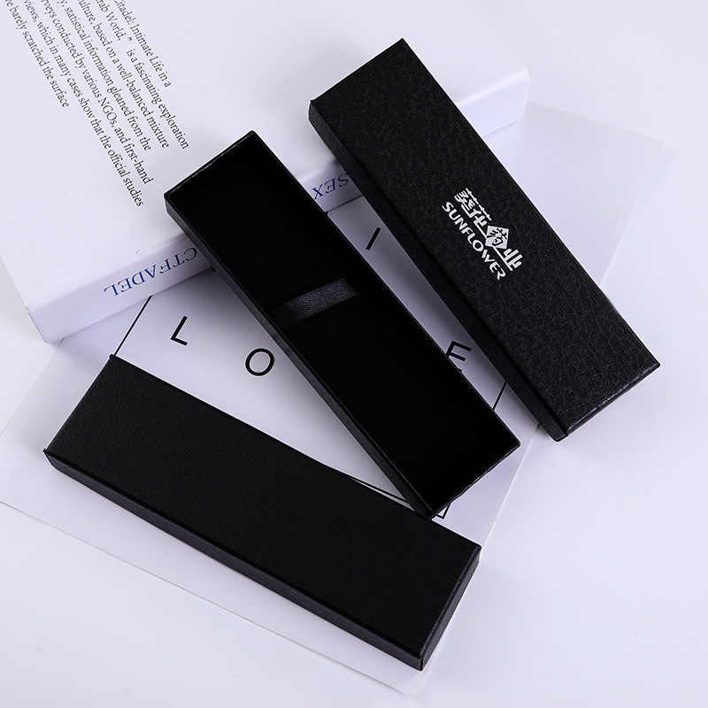 Black World Cover Gift Box Pen Gift Box Pen Box Gift Strap Gift Box Printing2026309ฮ่าๆ