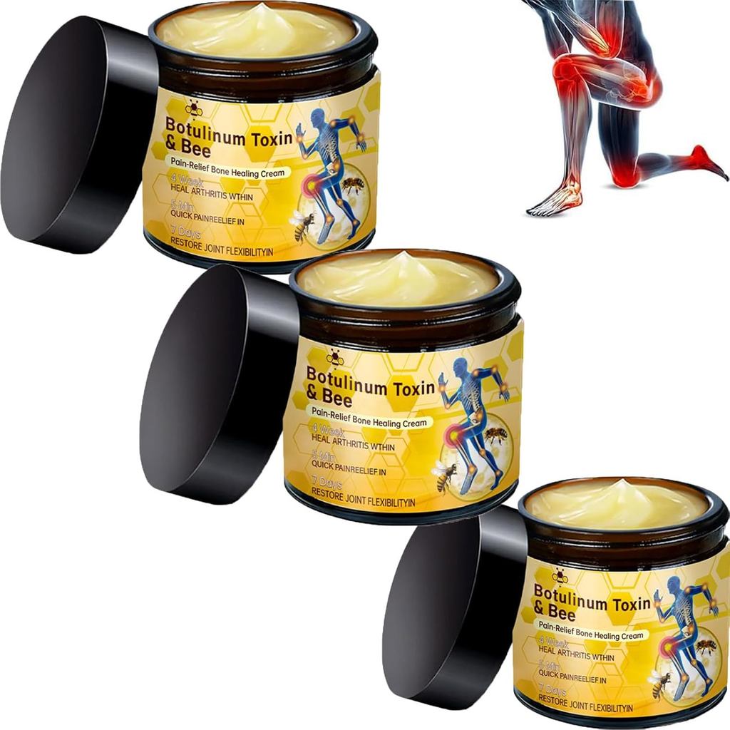 Bee Venom Cream, Bee Venom Moisturising Cream for Joint Relief, Natural Bee Venom Repair Cream, Bee 