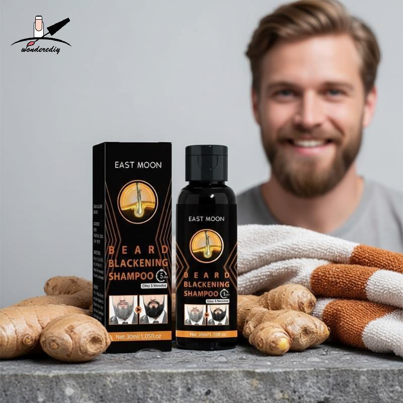 [wonderediy] Darkening Shampoo Grey To For Men Women Anti Dandruff Removal White Hair Mousache Color