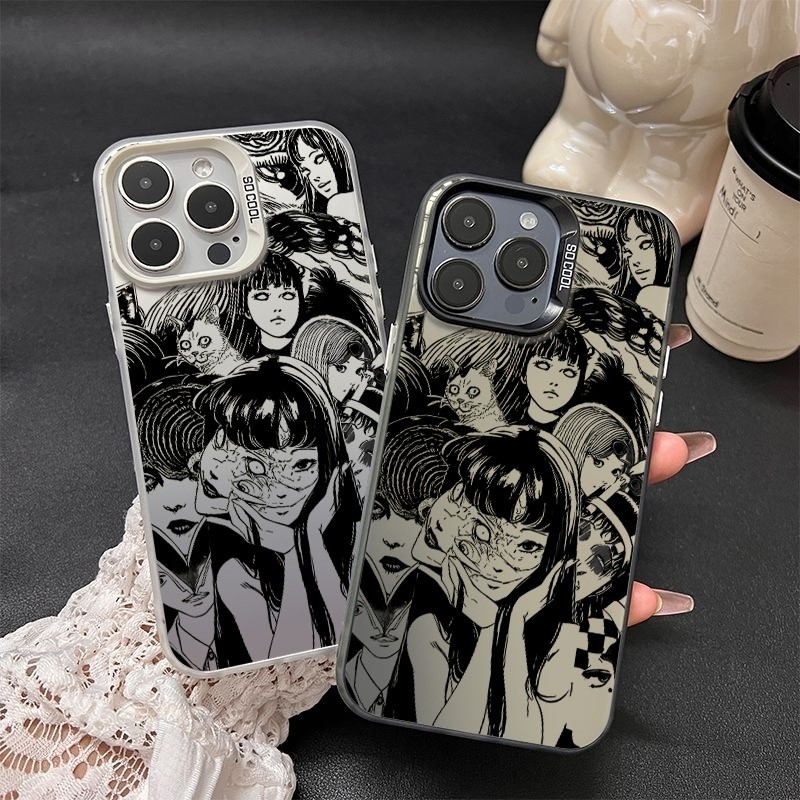 Tomie Junji Ito 0723 ออกแบบเคสโทรศัพท์สําหรับ iphone XR XS MAX 11 12 13 14 15 16 17 Pro Max อุปกรณ์เสริมปลอก Cool Luxury Hard Cover
