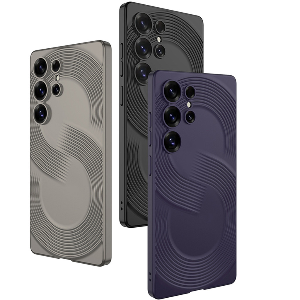 Big s Ultra-Thin Case เหมาะสําหรับ Samsung S25Ultra เคสโทรศัพท์ s25u แฟชั่นสไตล์เรียบง่าย S25U เคสกั