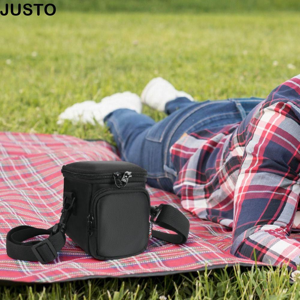 JUSTO Travel Carrying Bag, Dual-pocket Anti-fall Camera Storage Bag for KODAK PIXPRO AZ405/AZ425/AZ2